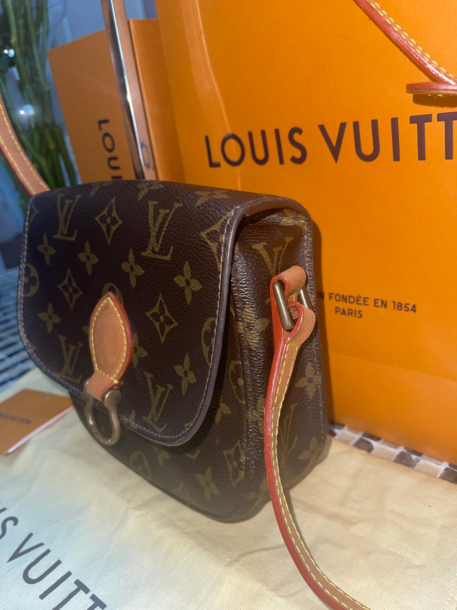 Louis Vuitton, Bags, Auth Louis Vuitton St Cloud Pm