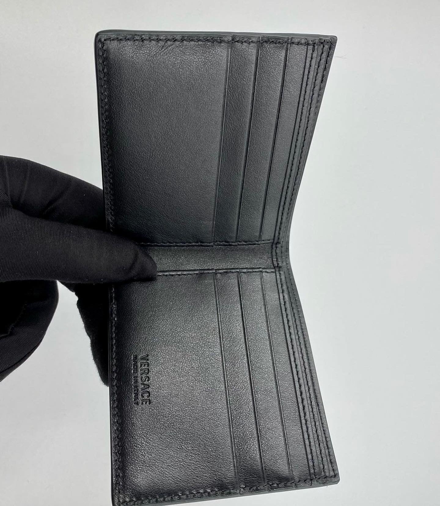Authentic Versace Mudusa Bifold Wallet