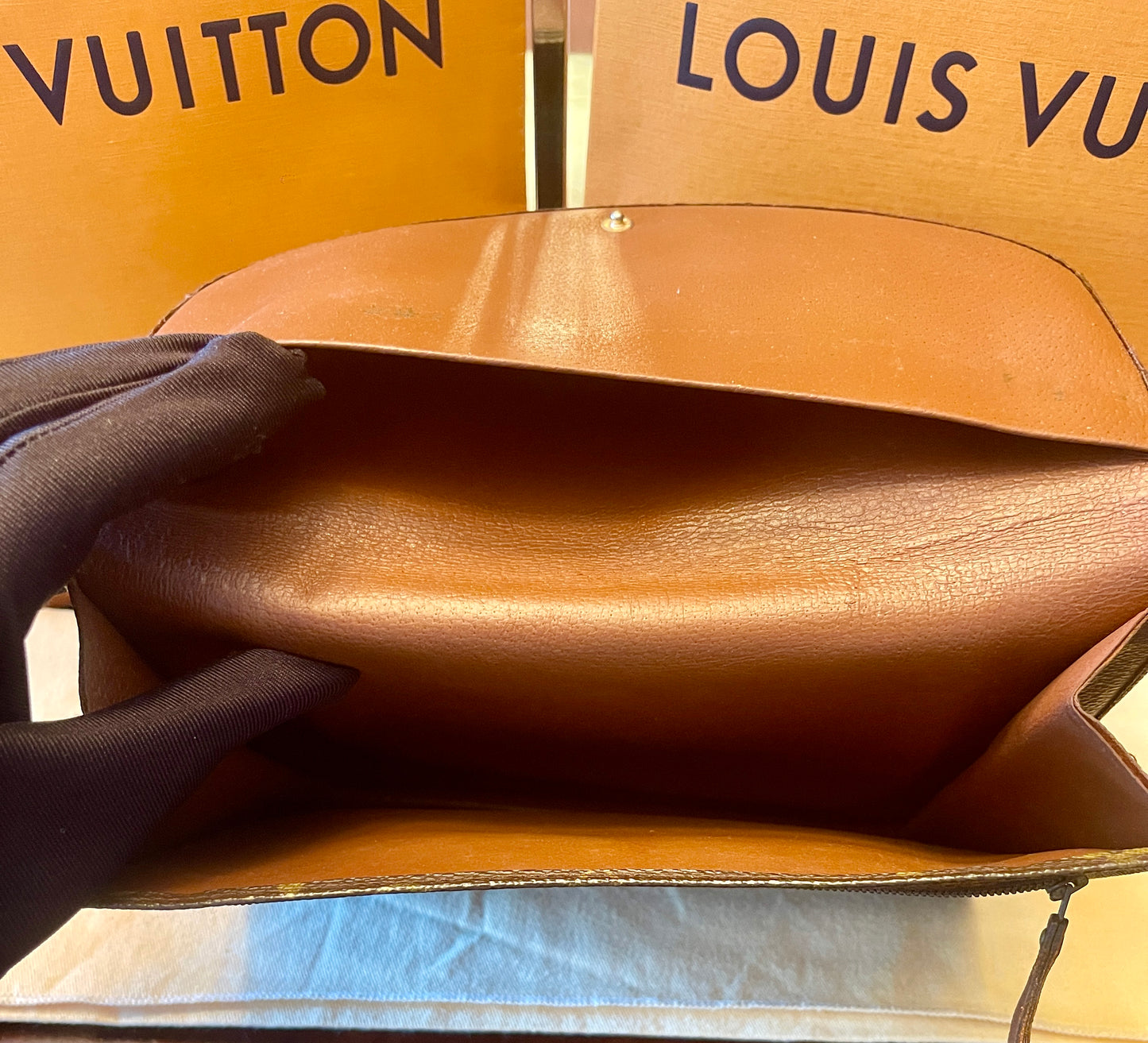 Authentic Louis Vuitton Rabat Clutch