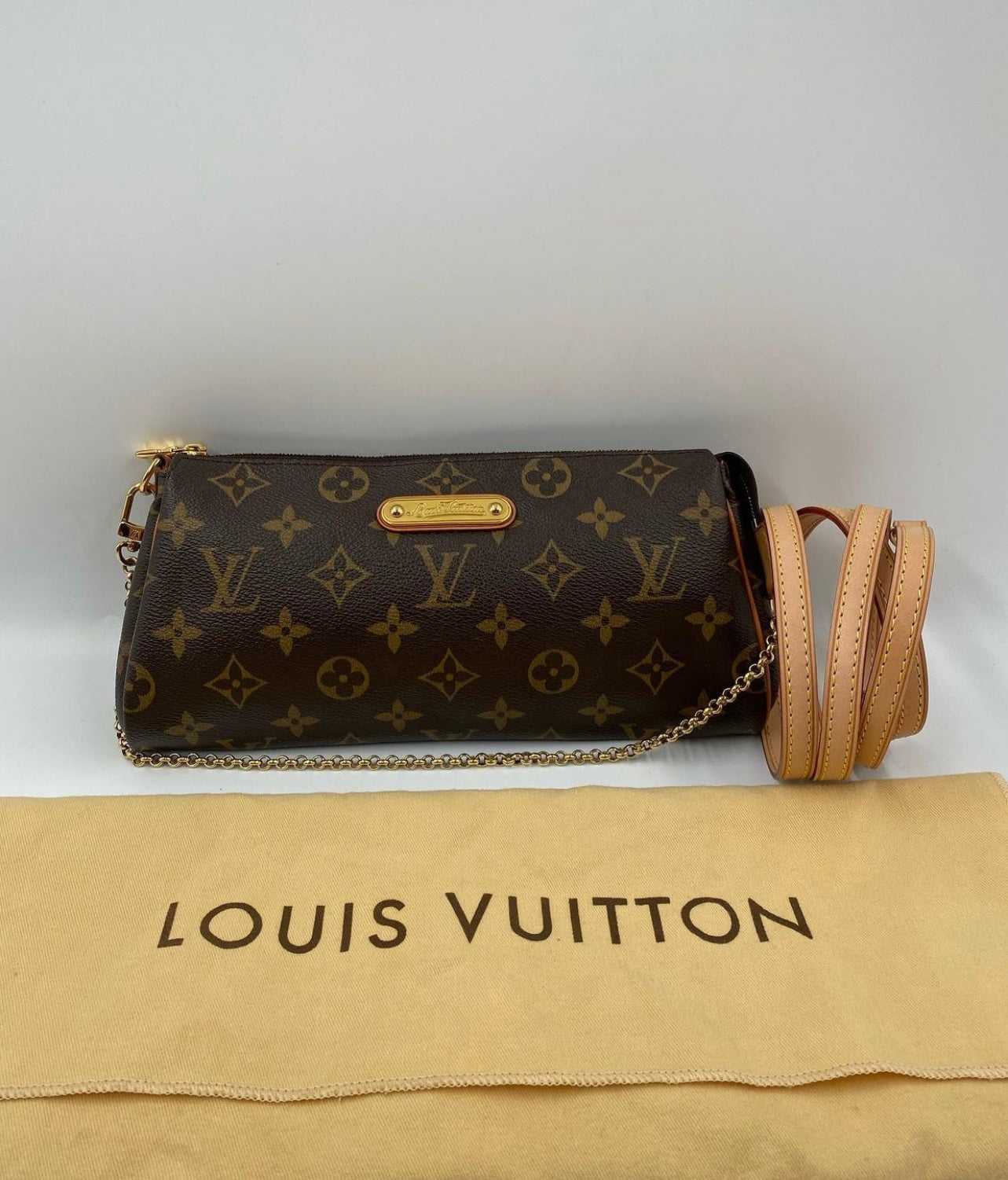 Authentic Louis Vuitton Eva Monogram