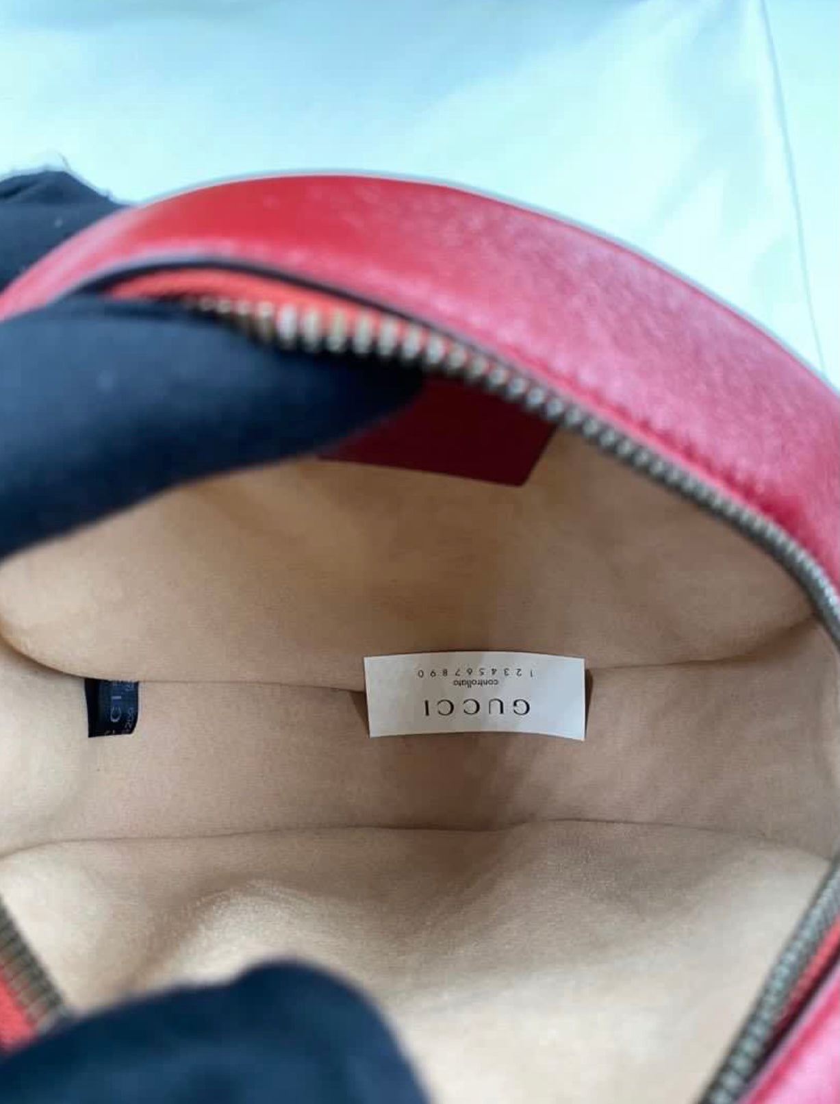 Authentic Gucci Marmont Mini Round Shoulder Bag